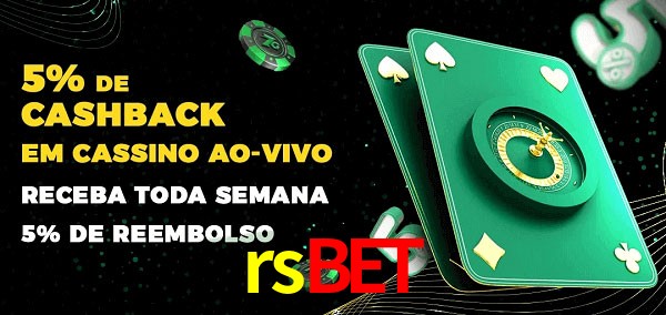 Promoções do cassino ao Vivo rsbet
